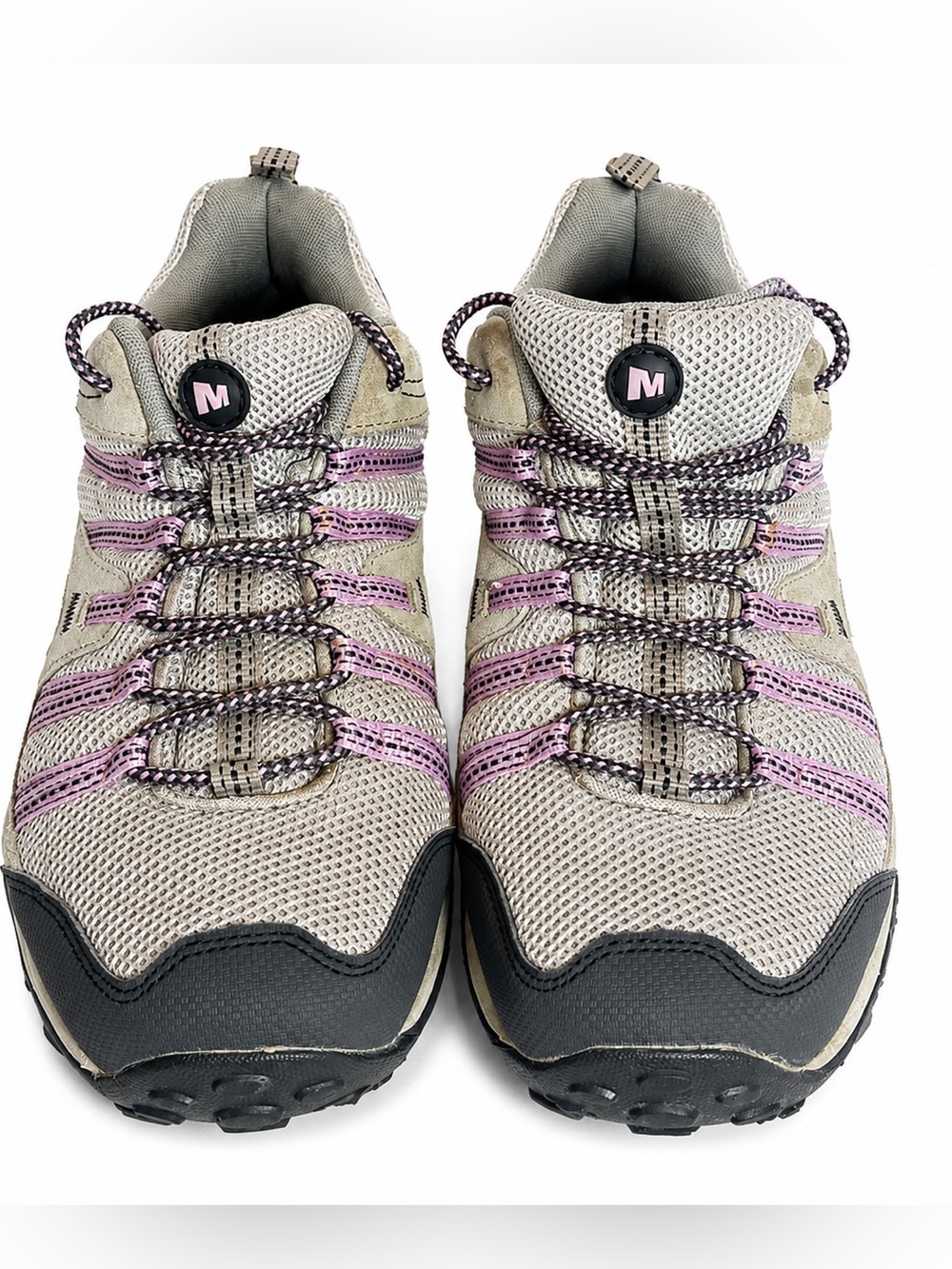 Merrell Women’s Outdoor Hiking Trail Shoes Pewter Lace-Up Comfort Size 11 - Picture 2 of 8
